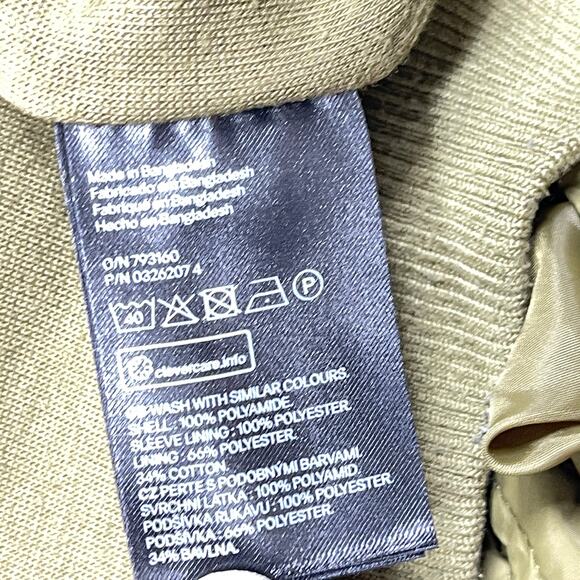 HM Bomber Womens Jacket Size S Green Full Zip Modern Minimalist Everyday - Picture 4 of 5